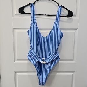 dippin daisys Margo Striped One-Piece Swimsuit